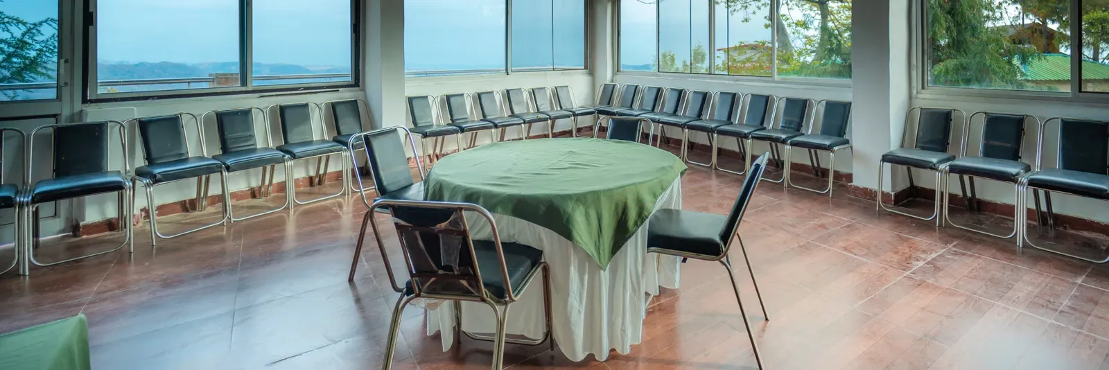 Executive Boardroom Setup