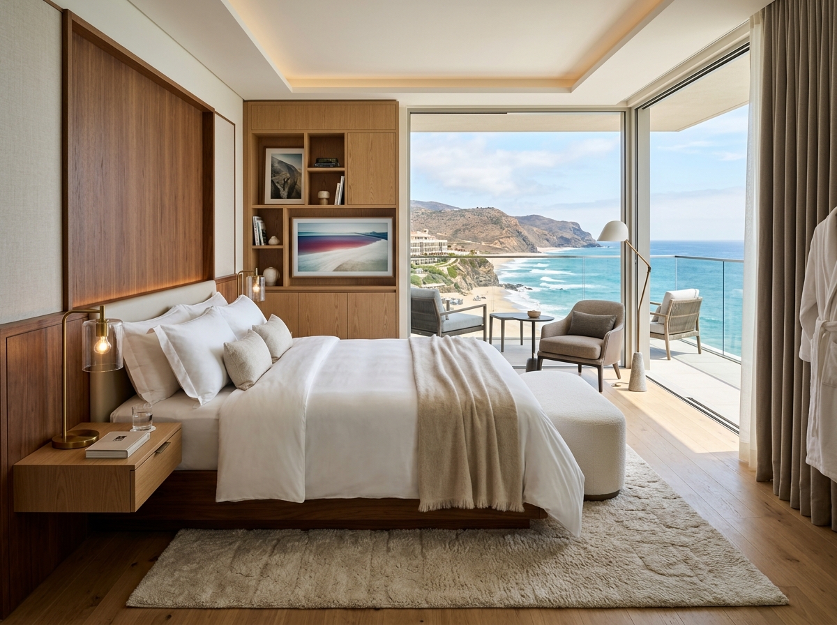 Deluxe Bedroom & Balcony Outlook